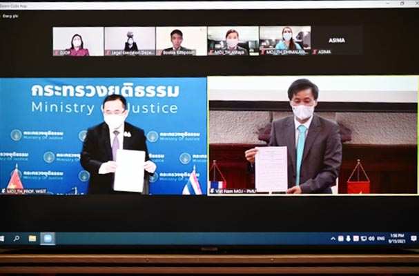 Bộ Tư pháp Việt Nam – Thái Lan: Tăng cường hợp tác trong lĩnh vực pháp luật và tư pháp