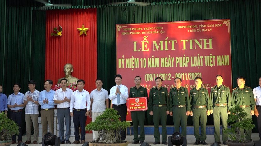 [Ảnh] Sôi nổi hoạt động hưởng ứng Ngày Pháp luật Việt Nam 2022 tại các địa phương