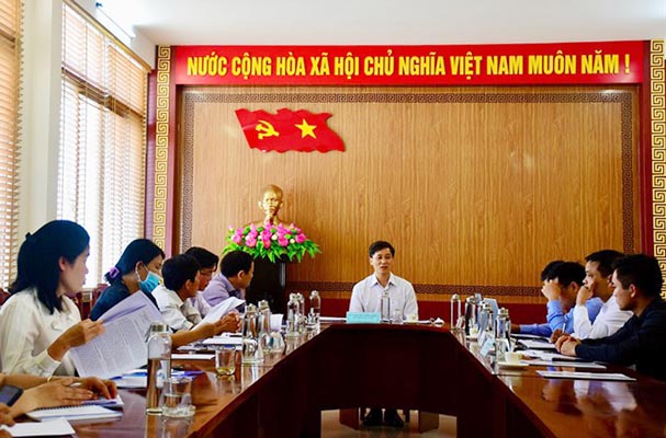 Đoàn công tác Bộ tư pháp làm việc tại Quảng Nam