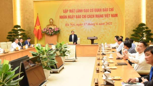Thủ tướng Phạm Minh Chính: Báo chí phải là vũ khí sắc bén trong phòng, chống tham nhũng, tiêu cực