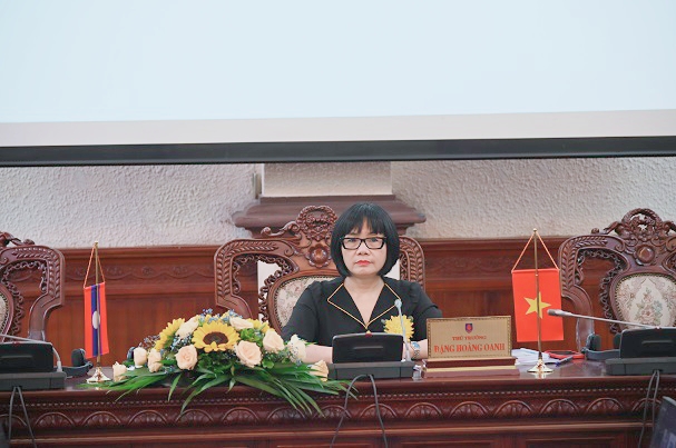 ​Tập trung triển khai các hoạt động của Dự án hỗ trợ Học viện Tư pháp Lào