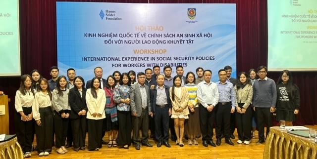 Hội thảo quốc tế chia sẻ kinh nghiệm về chính sách an sinh xã hội  đối với người lao động khuyết tật