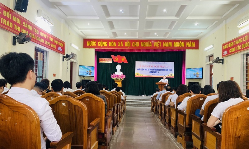 Hà Tĩnh: Sôi nổi các hoạt động hưởng ứng Ngày Pháp luật Việt Nam