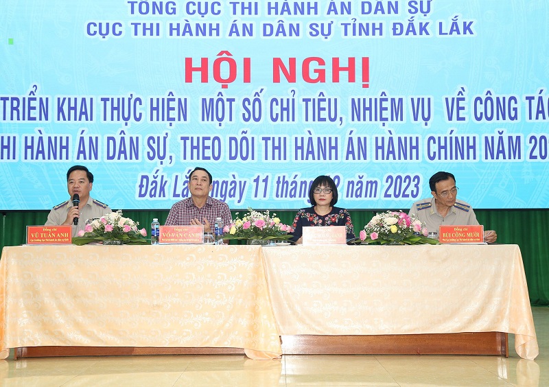 Phát huy hiệu quả cơ chế phối hợp giữa các cơ quan trong thi hành án dân sự tại tỉnh Đắk Lắk