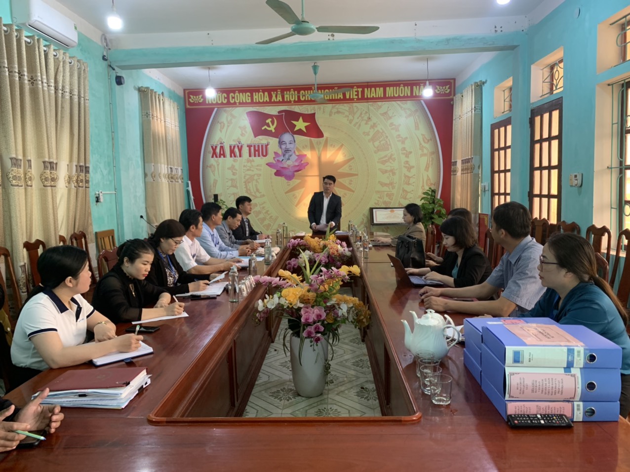 Hà Tĩnh: Thẩm định tiêu chí tiếp cận PL để trình công nhận xã nông thôn mới nâng cao đợt 1 năm 2023