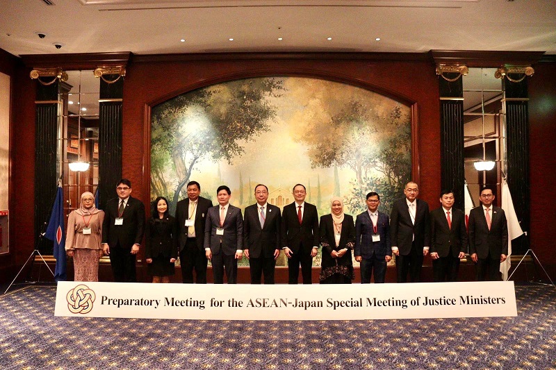 Bộ Tư pháp chủ trì Đoàn công tác dự Phiên họp trù bị HN đặc biệt Bộ trưởng TP ASEAN – NB