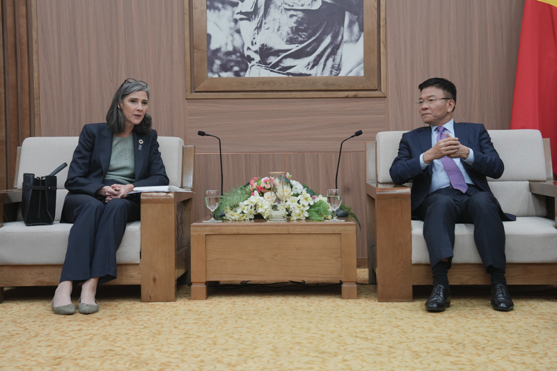 Tiếp tục mối quan hệ hợp tác tốt đẹp giữa Bộ Tư pháp Việt Nam và UNDP