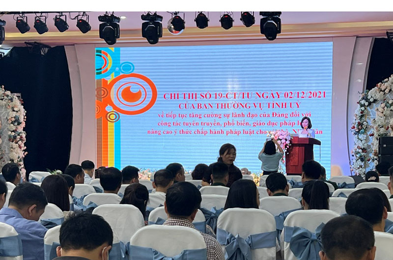 Sở Tư pháp tỉnh Lào Cai tổ chức Hội nghị triển khai các văn bản pháp luật mới đợt II/2023