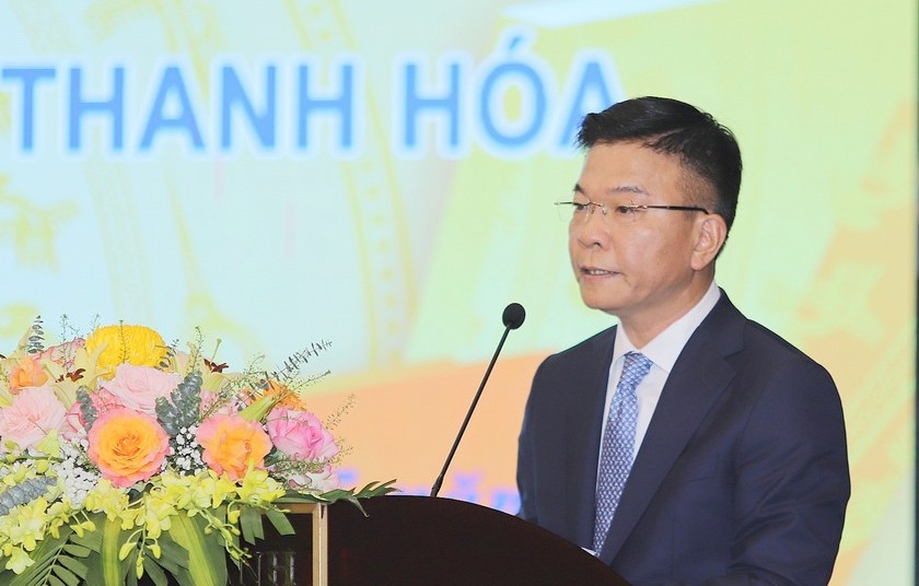 Bộ trưởng Lê Thành Long đánh giá cao thành quả 40 năm phát triển của Sở Tư pháp Thanh Hóa