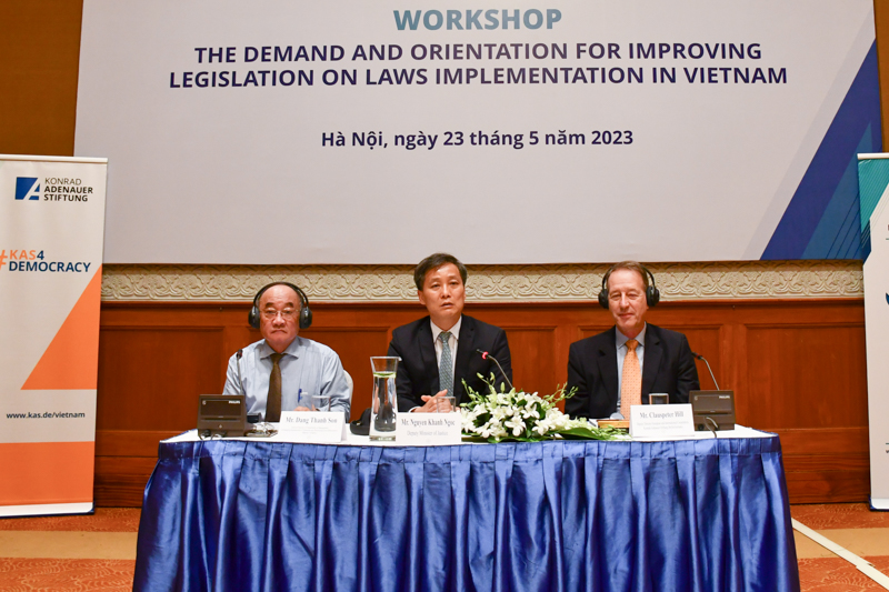 Nhu cầu và định hướng hoàn thiện pháp luật về tổ chức thi hành pháp luật ở Việt Nam