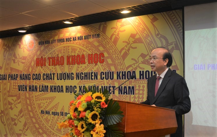 Củng cố, tăng cường vị thế, uy tín, danh tiếng của Viện Hàn lâm Khoa học xã hội Việt Nam