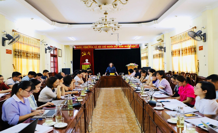 Sở Tư pháp Tuyên Quang tổ chức HN đánh giá thực hiện NQ Đại hội đại biểu Đảng bộ tỉnh lần thứXVII