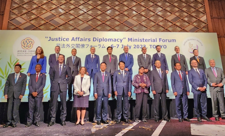 Hội nghị Bộ trưởng Tư pháp ASEAN-G7 lần thứ Nhất: Thúc đẩy pháp quyền, tôn trọng sự khác biệt