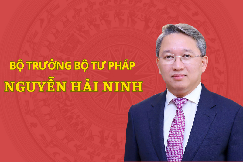 [Infographic] Bộ trưởng Bộ Tư pháp Nguyễn Hải Ninh