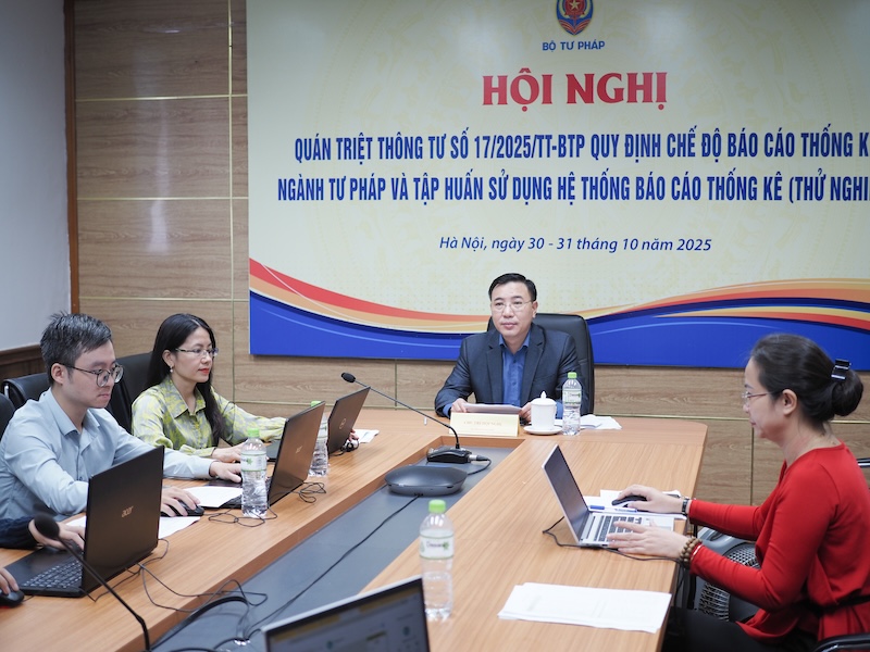 ​Tập huấn sử dụng Hệ thống báo cáo thống kê thử nghiệm