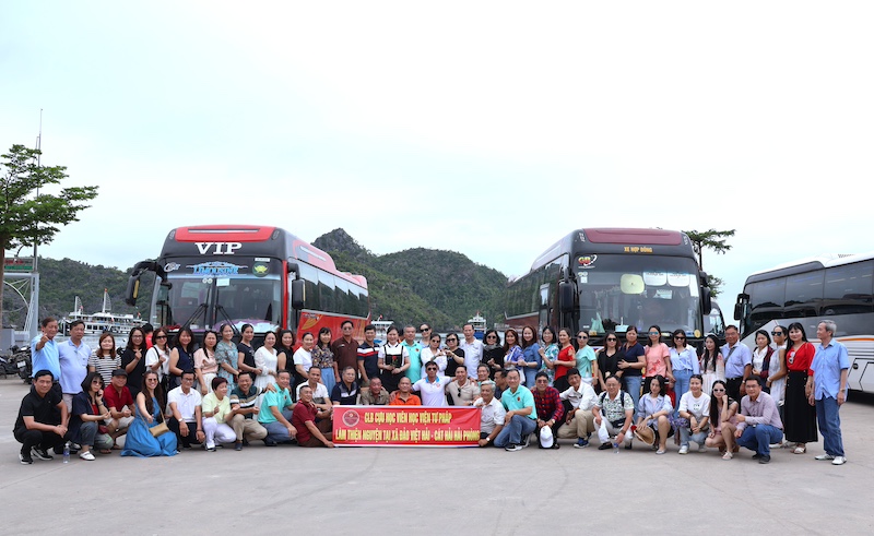 Cựu học viên Học viện Tư pháp chia sẻ trách nhiệm cộng đồng
