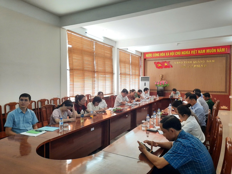 Quảng Nam tham gia trực tuyến tọa đàm về trợ giúp pháp lý
