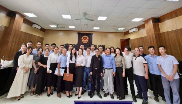 Học viện Tư pháp tổ chức cho học viên đi thực tế các phiên tòa hình sự