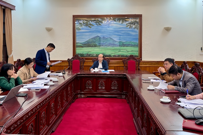 Chuẩn hóa mẫu báo cáo thẩm định, nâng cao chất lượng xây dựng pháp luật