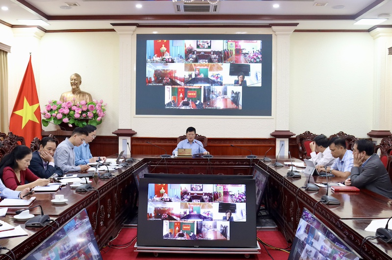 Giao ban công tác đầu tư công của Bộ Tư pháp