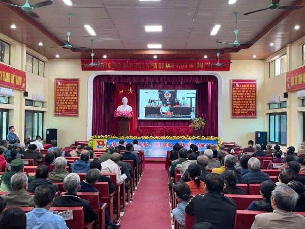 Tập huấn nâng cao kiến thức về TGPL cho các tổ chức đoàn thể, người có uy tín trong cộng đồng