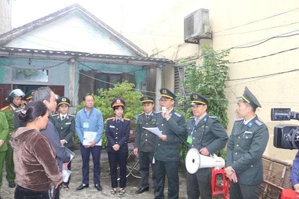 Quảng Trị: Cưỡng chế chuyển giao tài sản sau nhiều năm không tự nguyện thi hành án