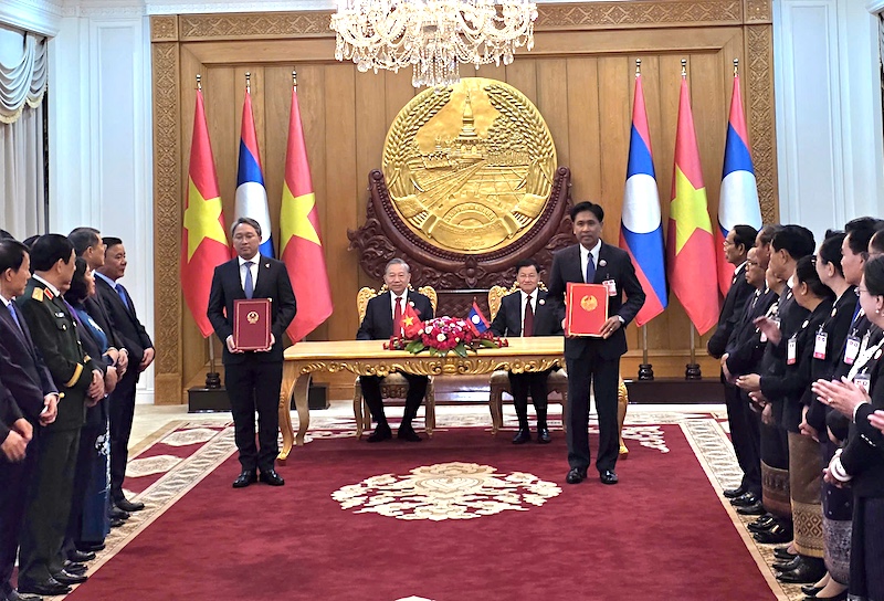 Đưa quan hệ hợp tác pháp luật và tư pháp Việt Nam - Lào sang giai đoạn mới