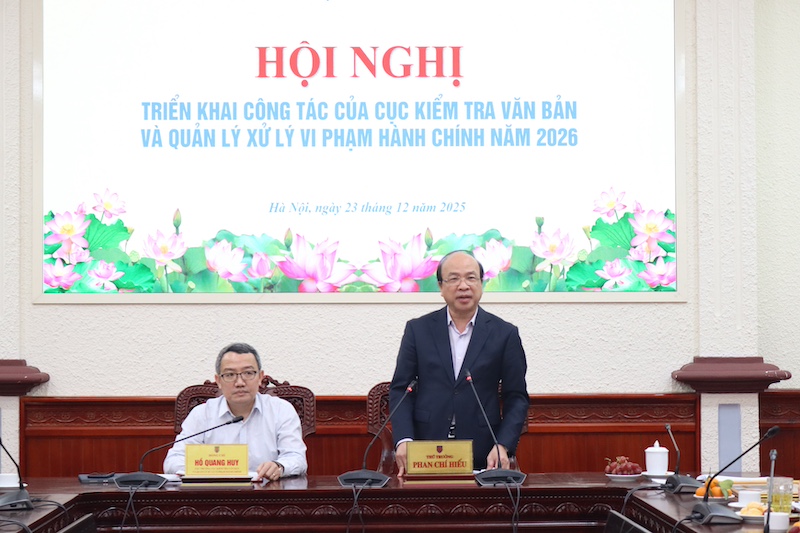 Sớm triển khai xây dựng Đề án tổng rà soát hệ thống văn bản quy phạm pháp luật