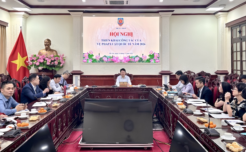 Vụ Pháp luật quốc tế: Khẳng định vai trò “người gác cửa” pháp lý quốc tế của ngành Tư pháp