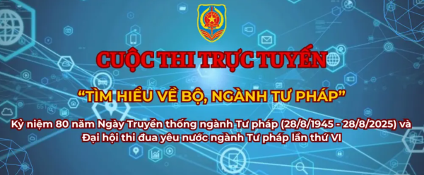 Gần 80.000 lượt thi sau 01 tháng tổ chức Cuộc thi trực tuyến “Tìm hiểu về Bộ, ngành Tư pháp”