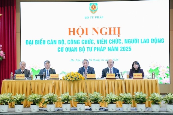 Bộ trưởng Bộ Tư pháp Nguyễn Hải Ninh: Đóng góp của đội ngũ cán bộ là không thể kể hết