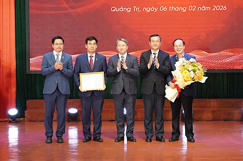 Bộ trưởng Nguyễn Hải Ninh dự Lễ công bố thành lập Phân hiệu Trường Đại học Luật TP HCM tại Quảng Trị