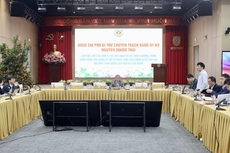 Hoàn thiện Chương trình hành động thực hiện Nghị quyết Đại hội XIV bảo đảm khả thi