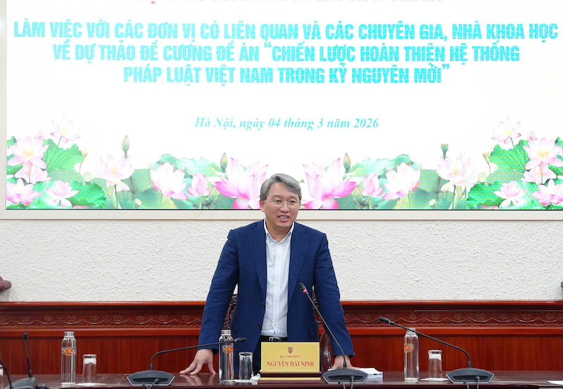 Nhiều ý kiến tâm huyết cho dự thảo đề cương Đề án Chiến lược hoàn thiện hệ thống pháp luật Việt Nam