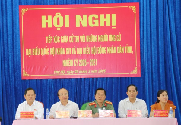 Ứng cử viên ĐBQH cam kết đồng hành phát triển địa phương Cà Mau