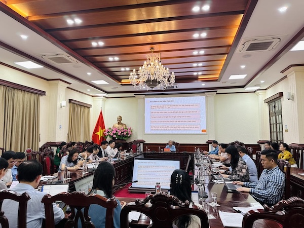 Đảng ủy Bộ Tư pháp dự phát động Cuộc thi chính luận về bảo vệ nền tảng tư tưởng của Đảng