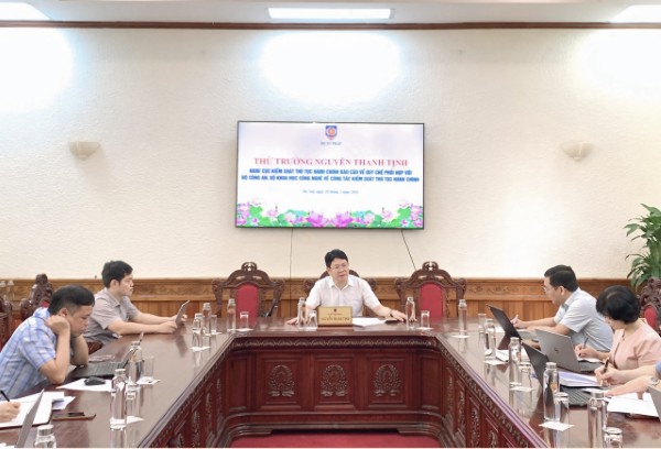 Xây dựng nền tảng hỗ trợ kiểm soát thủ tục hành chính trên môi trường số