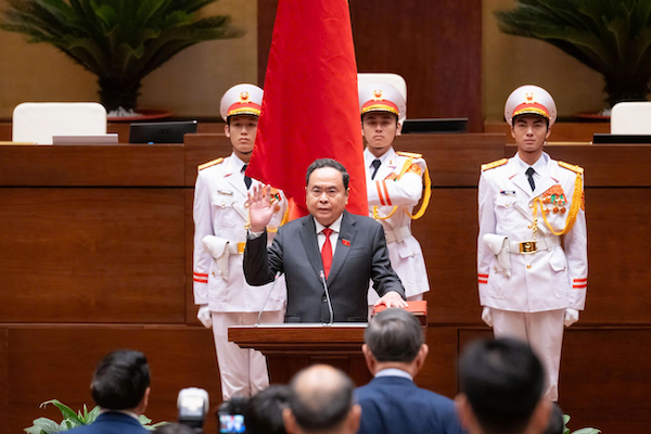 Chủ tịch Quốc hội Trần Thanh Mẫn tái đắc cử