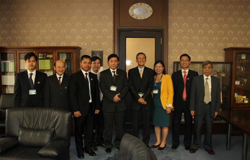 Đoàn công tác khảo sát pháp luật và thực tiễn thi hành pháp luật về bồi thường nhà nước tại Nhật Bản