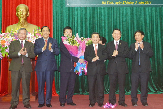 Thứ trưởng Bộ Tư pháp Lê Thành Long chính thức nhận nhiệm vụ Phó Bí thư tỉnh ủy Hà Tĩnh 