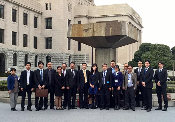 Đoàn công tác của Bộ Tư pháp tham gia khoá đào tạo tại Nhật Bản
