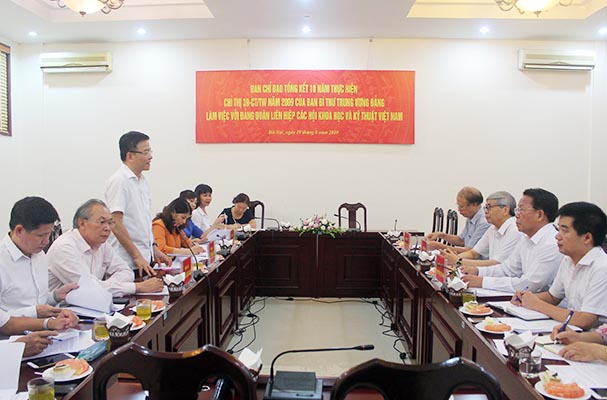 Khảo sát về hợp tác nước ngoài tại Liên hiệp các Hội Khoa học và kỹ thuật Việt Nam
