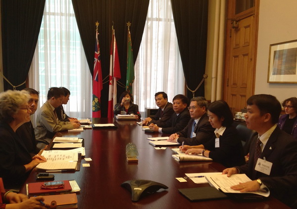 Working visit to Canada by an Inter-Agency Delegation led by Justice Deputy Minister Dinh Trung Tung 
