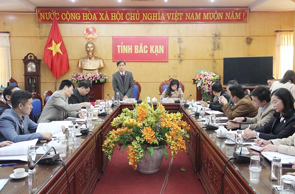 Thứ trưởng Nguyễn Khánh Ngọc làm việc với tỉnh Bắc Kạn về công tác tư pháp và thi hành án dân sự