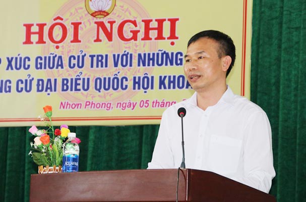 Cục trưởng Đồng Ngọc Ba: “Sẽ cùng Đoàn đại biểu QH Bình Định là cầu nối giữa địa phương và QH, CP“