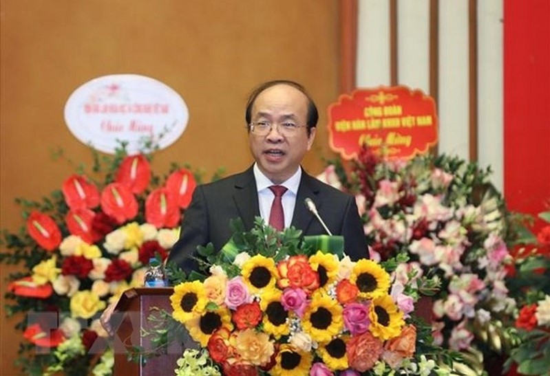 Công bố QĐ bổ nhiệm Thứ trưởng Bộ Tư pháp Phan Chí Hiếu giữ chức Chủ tịch Viện Hàn lâm KHXH VN