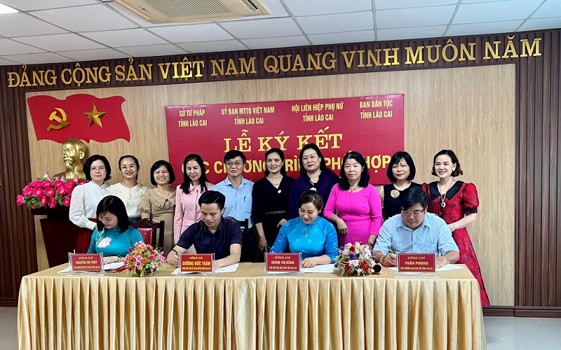 Lào Cai: Tổ chức Lễ ký kết các Chương trình phối hợp